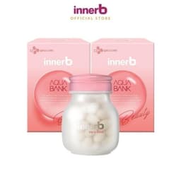 Thumbnail Combo 2 thực phẩm bảo vệ sức khỏe Innerb Aqua Bank (56 viênx2) 1