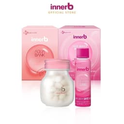 Thumbnail Bộ đôi giữ ẩm, sáng da InnerBAquaBank lọ 56 viên & hộp 6 chai nước uống Collagen Glowshot 1