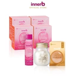 Thumbnail Combo giữ ẩm da sáng mịn InnerB Aqua Rich DoubleUp & 4 hộp Collagen InnerB Glowshot 1