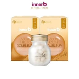 Thumbnail Combo thực phẩm bảo vệ sức khỏe INNERB AQUA RICH DOUBLEUP lọ 56 viên x2 1