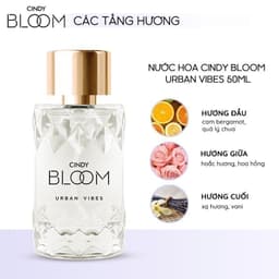 Thumbnail Nước hoa nữ Cindy Bloom Urban Vibes hương tự tin cuốn hút 50ml 3