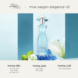 Thumbnail Nước hoa nữ Miss Saigon Elegance Sapphire 50ml - Hương Tinh Khiết 2