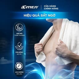 Thumbnail Gel vệ sinh nam giới Xmen 100ml - Intimate Wash for Men hương nước hoa Pháp sang trọng 3