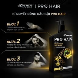 Thumbnail MỚI-Dầu Gội Thảo Dược Xmen for Boss Pro Hair Ngăn Gãy Rụng/Sạch Gàu 350g/Xịt Ngăn Ngừa Rụng Tóc 100ml-Chiết Xuất NhânSâm 1