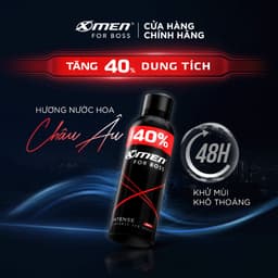 Thumbnail Combo 2 Xịt khử mùi X-Men For Boss Intense/ Luxury/Legend/Motion 210ml/chai 2