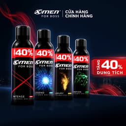 Thumbnail Combo 2 Xịt khử mùi X-Men For Boss Intense/ Luxury/Legend/Motion 210ml/chai 1