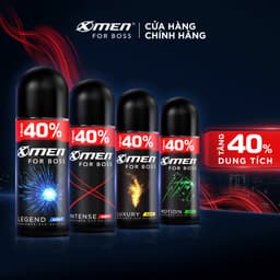 Thumbnail Lăn khử mùi X-Men For Boss Intense/ Luxury/Legend/Motion 70ml - Hương nước hoa châu Âu 1