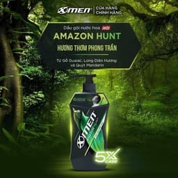 Thumbnail Tắm gội 2in1/Dầu gội/Sữa tắm Xmen Amazon Hunt/Vegas Delight 630g/850g - Công nghệ mùi hương mới giúp tinh thần phấn chấn 3