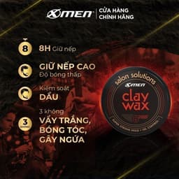 Thumbnail Sáp vuốt tóc Xmen Salon Solution 65g - 8h giữ nếp với 3 lựa chọn 3