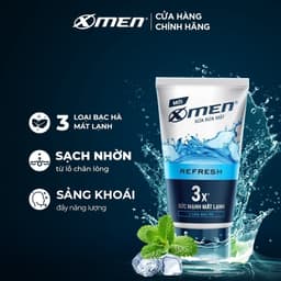 Thumbnail Sữa rửa mặt X-Men 100g Detox/Sáng da/Ngừa mụn/Kiểm soát nhờn/Mát lạnh 2