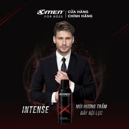 Thumbnail Xịt khử mùi X-Men For Boss 150ml Intense/Luxury/Legend/Motion - Hương nước hoa châu Âu 4