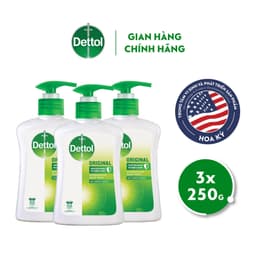 Thumbnail Combo 3 nước rửa tay Dettol kháng khuẩn hương tinh dầu thông – 250g/chai 1