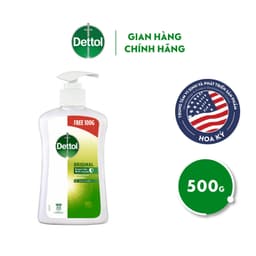 Thumbnail Nước rửa tay Dettol kháng khuẩn hương tinh dầu thông – chai 500g siêu tiết kiệm 2