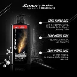 Thumbnail Dầu gội nước hoa X-Men For Boss 650g Intense/Luxury/Legend/Motion - Hương nước hoa châu Âu 1
