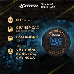 Thumbnail Sáp vuốt tóc Xmen Salon Solution 65g - 8h giữ nếp với 3 lựa chọn 4