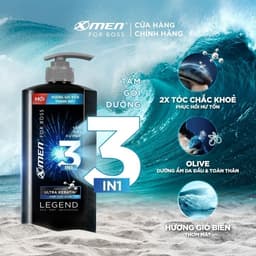 Thumbnail Tắm-gội-dưỡng 3in1 X-Men for Boss hương gió biển thanh mát Legend 830g 1