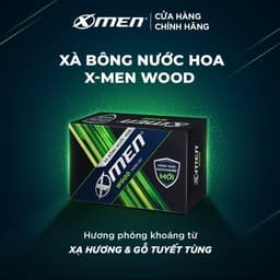 Thumbnail Xà bông cục Xmen 90g - 2 mùi hương nam tính cùng công thức sạch khuẩn 1