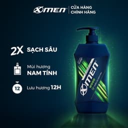 Thumbnail Dầu gội nước hoa Xmen 650g - 4 mùi hương nam tính, 2x sạch sâu và lưu hương 12h 3