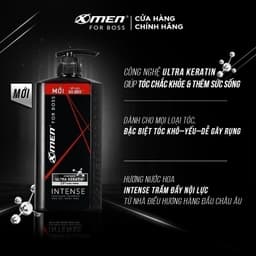 Thumbnail Dầu gội nước hoa X-Men For Boss 850g Intense/Legend - Hương nước hoa châu Âu 3