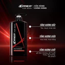 Thumbnail Sữa tắm nước hoa X-Men For Boss 650g Intense/Luxury/Motion - Hương nước hoa châu Âu 3