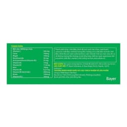 Thumbnail Bộ 2 hộp viên sủi bổ sung Vitamin Berocca Performance Mango 10 Viên/hộp 4