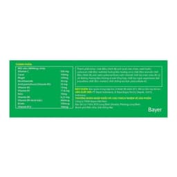 Thumbnail Combo 5 hộp Viên sủi Berocca bổ hỗ trợ năng lượng bổ sung Vitamin 10 Viên/hộp 3