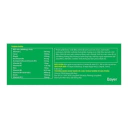 Thumbnail Bộ 4 Viên sủi bổ sung Vitamin Berocca Performance Mango 10 Viên / Tuýp 4