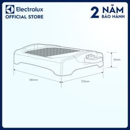 Thumbnail Vỉ nướng điện Electrolux để bàn Electrolux ETTG1-40BK - 5 mức nhiệt độ để nấu đa dạng món ăn ngon 4