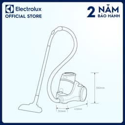 Thumbnail Máy hút bụi dạng hộp Electrolux EC41-6CR - Bộ lọc 4 bước cho hút bụi hiệu quả 4