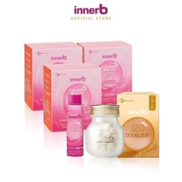 Thumbnail Bộ sản phẩm 03 Hộp 6 chai nước uống Collagen Vitamin C sáng da InnerB Glowshot và Thực phẩm bảo vệ sức khỏe INNERB 1