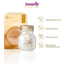 Thumbnail Bộ đôi thực phẩm bảo vệ sức khỏe giữ ẩm da sáng mịn InnerB Aqua Rich Doubleup và InnerB Aqua Bank 4