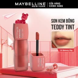 Thumbnail Son Kem Bông Bền Màu Superstay Teddy Tint Maybelline New York 5ml 1