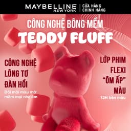 Thumbnail Son Kem Bông Bền Màu Superstay Teddy Tint Maybelline New York 5ml 3