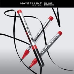 Thumbnail Bút Kẻ Mắt Nước Đậm Màu Không Lem Trôi Maybelline New York Tattoo Liner 48h Liquid Pen 1g (Mới) 4