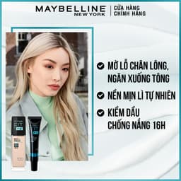 Thumbnail Kem nền kiềm dầu chống nắng Fit Me Mịn Lì 30ml + Kem lót ngăn xuống tông Fit Me Primer Maybelline New Yo 2