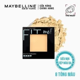 Thumbnail Phấn Phủ Mịn Lì Kiềm Dầu Fit Me Matte Poreless Powder Maybelline New York 8.5g 1