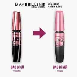 Thumbnail Mascara Dài Mi và Cong Mi Maybelline New York Hyper Curl Waterproof Chuốt Mi Đen 9.2ml 2
