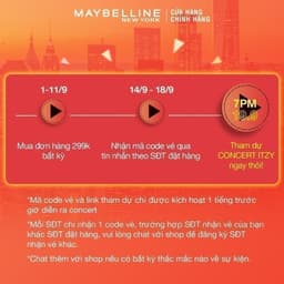 Thumbnail Nước Tẩy Trang Micellar Dưỡng Da Không Cồn 4 Trong 1 Maybelline New York Micellar Water 4-in-1 400ml 4