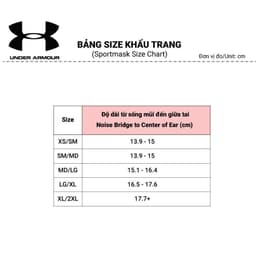 Thumbnail Khẩu Trang Thể Thao Under Armour Featherweight - Đen - 1372228-001  LS100 4