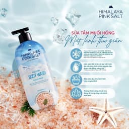 Thumbnail [DUNG TÍCH LỚN] Sữa tắm muối hồng Himalaya 800g 3
