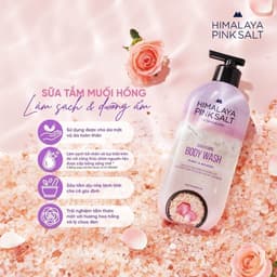 Thumbnail Sữa tắm muối hồng Himalaya Pink Salt 500g 4