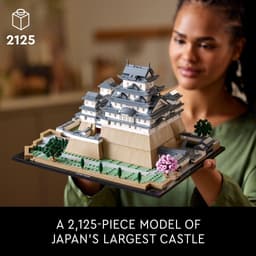 Thumbnail LEGO ARCHITECTURE 21060 Đồ chơi lắp ráp Lâu đài Himeji (2125 chi tiết) 4