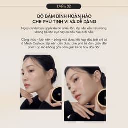 Thumbnail Phấn nước che phủ dưỡng ẩm bám bền & kiểm soát nhờn OHUI Ultimate Cover Mesh Cushion PF50+/PA+++ 13g 3