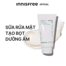 Thumbnail Bộ đôi làm sạch nước tẩy trang dưỡng ẩm Innisfree Green Tea Amino 320ml và Sữa rửa mặt Green Tea Foam 150g 2
