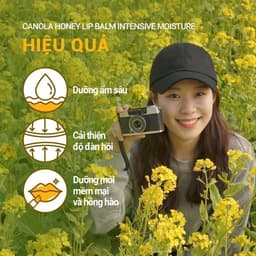 Thumbnail Son dưỡng môi không màu innisfree Canola Honey Lip Balm Deep Moisture 3.5g 4
