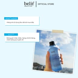 Thumbnail Nước dưỡng cấp ẩm chuyên sâu chống oxy hóa belif Super Drops Hyalucid Water Treatment 150ml 3