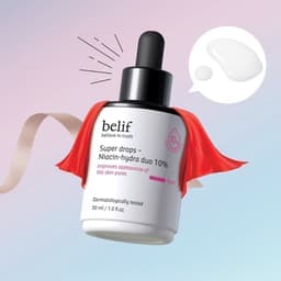 Thumbnail Tinh chất dưỡng ẩm và cải thiện lỗ chân lông belif Super Drops Niacin-hydra duo 10% 30 ml 4