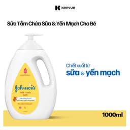 Thumbnail Bộ 2 chai Sữa tắm Johnson's Baby chứa sữa gạo & yến mạch 1000ml 3