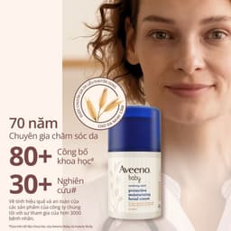 Thumbnail Kem dưỡng ẩm mặt làm dịu da nhạy cảm, khô ngứa Aveeno Baby Soothing Relief 48g 3