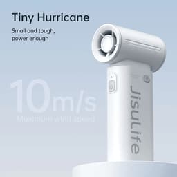 Thumbnail Quạt Cầm Tay Mini JISULIFE Life 9 Pin 3600mAh/5000mAh 5 Cấp Độ Gió | Sử dụng Lên Đến 12H | Bảo Hành Chính hãng 12 Tháng 2